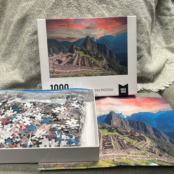 ⚫️2/$12⚫️ Machu Picchu puzzle Puzzle Posse jigsaw puzzle 1000 pcs - Picture 3 of 3